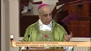 EWTN Daily Catholic Mass  2014225 Archbishop Fisichella Pontifical Council  New Evangelization [upl. by Shellie]