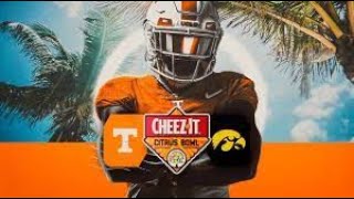 Citrus Bowl Tennessee vs Iowa Predictions [upl. by Elianora]