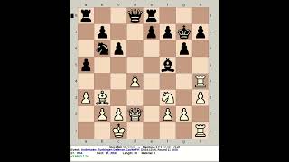 Stockfish 17 vs Mantissa 372  Anderssen Tuebingen Defense chess [upl. by Aohk455]