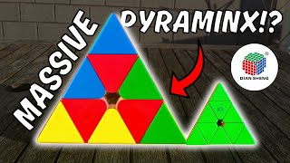 THE MEGA PYRAMINX  Diansheng Hulk Pyraminx Review [upl. by Thera]