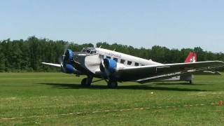 JU52 Ferte Alais 2009 [upl. by Yetty]