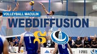 Volleyball Masculin Carabins contre Vert amp Or [upl. by Rosamund]