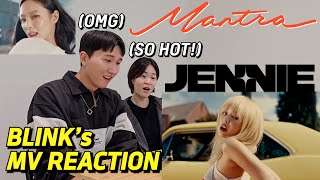 ENG SUB 오랜만에 돌아온 블링크들의 JENNIE 제니  Mantra 만트라 MV REACTION 뮤비 리액션 [upl. by Onil]