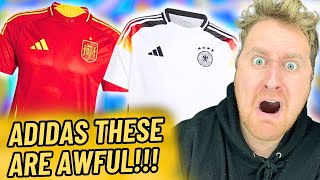 Brutally Rating EVERY ADIDAS EURO 2024 Kit Release🏆🌍 [upl. by Adnolay]