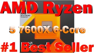 AMD Ryzen 5 7600X 6Core 12Thread Unlocked Desktop Processor B0BBJDS62N [upl. by Gimble716]