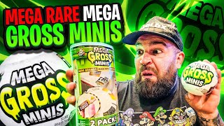 MEGA GROSS MINIS Opening And Review 🤮💩🐛🐀 Zuru 5 Surprise Balls  TheAwesomeLawsons [upl. by Eirehc]