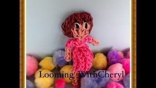 Rainbow Loom Pregnant Lady  Gomitas  Looming WithCheryl [upl. by Nivrehs676]