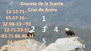 CRUCETA DE LA SUERTE CRUZ DE ACERO 11 11 2024 [upl. by Ainer]