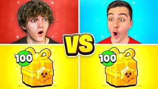 BATALLA de REGALOS DE NAVIDAD en BRAWL STARS 😱🎁 [upl. by Ladnek]