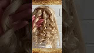 How to make curls  Hairstyle tutorial [upl. by Gertrudis65]