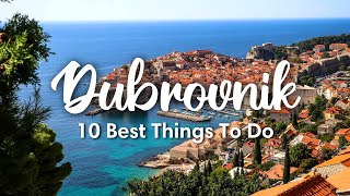 DUBROVNIK CROATIA 2023  10 BEST Things To Do In amp Around Dubrovnik [upl. by Akcirre]