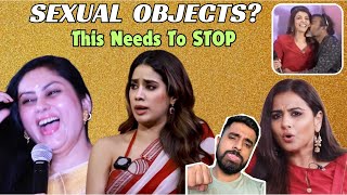 Sexualizing Actresses Is A Real Problem 😭  Namita Janhvi Kapoor Vidya Balan Radhika Apte Kajal [upl. by Sweyn955]