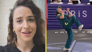 Viral Olympic Breakdancer Raygun Calls Online Hate ‘Devastating’ [upl. by Llertnod900]