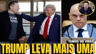 4 TRUMP TEM REAÇÃO IMEDIATA LEVOU TODOS MORAES MANIFESTA SOBRE ANISTIA [upl. by Jegger]