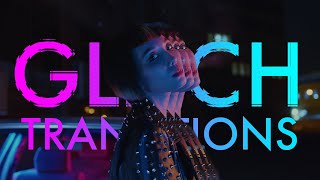 Free Glitch Transitions Vol 2 for Adobe Premiere Pro [upl. by Sivlek]