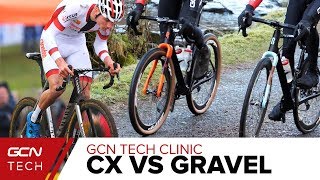 Whats The Difference Between Cyclocross And Gravel Bikes  The GCN Tech Clinic [upl. by Ayin632]