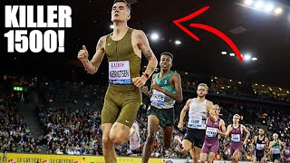 Jakob Ingebrigtsen VS Josh Kerr amp Yared Nuguse  Mens 1500 Meters  Diamond League Zurich [upl. by Cohe]