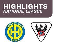 Davos vs Fribourg 12 – Highlights National League [upl. by Lahpos]