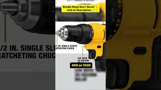 DEWALT 20V Max Cordless DrillDriver Kit 2 Batteries and Charger Included DCD771C2 [upl. by Rfinnej]