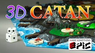 We Made a 3D Printed Settlers of Catan Set [upl. by Manfred40]