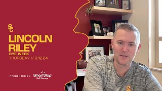 USC HC Lincoln Riley  Thursday of Bye Week [upl. by Afra]