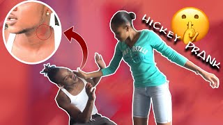 HICKEY PRANK ON GIRLFRIEND GET’S HEATED 🔥🔥🔥 [upl. by Cerellia668]