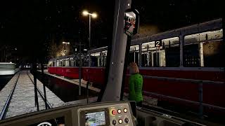 TramSim Vienna Timetable mode [upl. by Rosalie376]