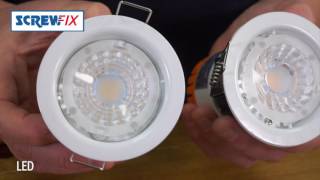 ENLITE FIRE RATED FIXED E8 LED DOWNLIGHT IP65 WHITE 8W  Screwfix [upl. by Kilah928]