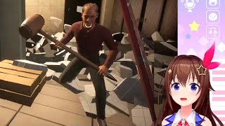 Sora screams from customers destroying her store I am Parttime Worker HololiveEng Sub [upl. by Anilrahc133]