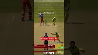 Ravindra jadeja Real bowling action👿RC24‼️trending ravindrajadeja shorts challenge rc24 [upl. by Nerrej]