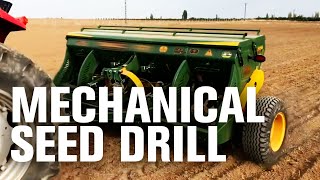 AGRIONAL TRAILED MECHANICAL SEED DRILL [upl. by Baldwin]