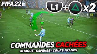 Les Commandes CACHÉES de FIFA 22  TUTO 🎮 [upl. by Attenod]