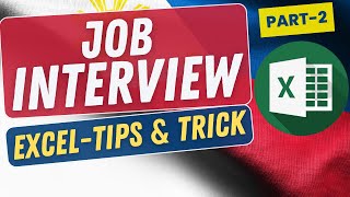 2 Excel Skills for Job Interviews [upl. by Anirbes]