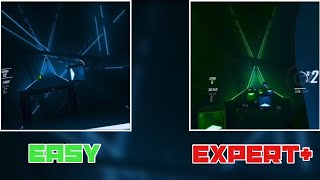 Differences Between Difficulties In Beat Saber [upl. by Jayme12]