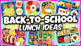 Ive never seen such a COLORFUL Bunch of Lunch Ideas  School Lunch MARATHON [upl. by Encratia]