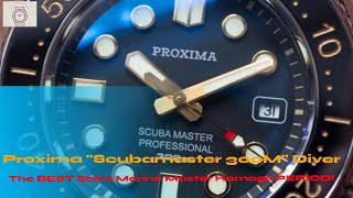 Proxima quotScuba Master 300Mquot The best Seiko Marine Master 300M Homage you can buy PERIOD [upl. by Anoo]