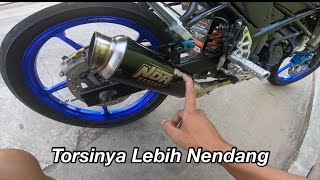 Nyobain Kenalpot NDR Exhaust Tenaganya Oke [upl. by Fabriane]