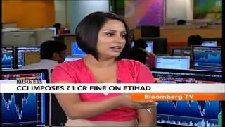 In Business CCI Imposes Rs1 Cr Fine On Etihad [upl. by Eardnaed]