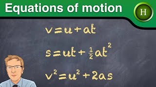 Equations of motion Higher Physics [upl. by Arateehc]