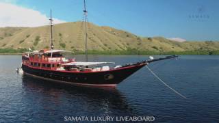 Samata Luxury Liveaboard  Private Yacht Charter Indonesia [upl. by Kevan391]