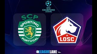 🔴Sporting vs Lille Ao Vivo  Liga dos Campeões [upl. by Fredra995]