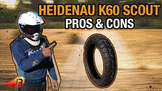 HEIDENAU K60 SCOUT  The right adventure motorcycle tire for you [upl. by Drugge]