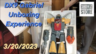 Unboxing Experience ShowZStore  DX9 Gabriel [upl. by Aroled847]