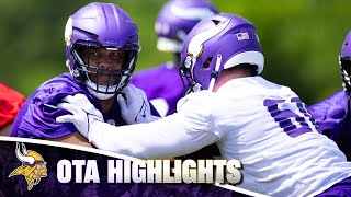 2024 OTA Practice No 4 Highlights  Minnesota Vikings [upl. by Underwood]