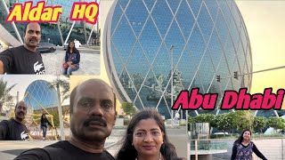 Amazing ALDAR HQ Building in Al Raha City Coin Shape Building abudhabi tamil india [upl. by Fidele]