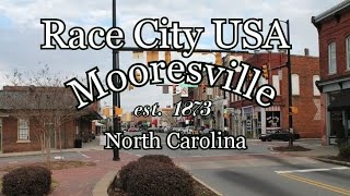 Mooresville North Carolina Historic Downtown est 1873 Also known as Race City USA [upl. by Llesram]