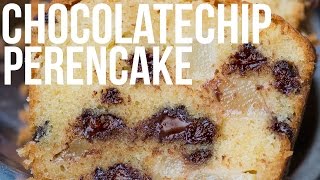 RECEPT Chocolatechip Perencake  OhMyFoodness [upl. by Nedia]