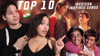 Latinos react to Top 10 Western Inspired Bollywood Songs [upl. by Ullyot]