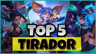 TOP 5 TIRADORES EN EL META ACTUAL  Aprevechalos Antes del Nerf [upl. by Chelton]