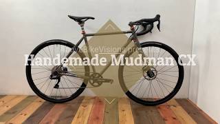 Handemade SteelBike Mudman CXをご紹介します。＃handmadebycycle [upl. by Oj888]